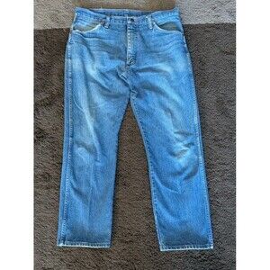 Vintage 1990s Western Wrangler 13mwz Made In Usa Jeans 35x29